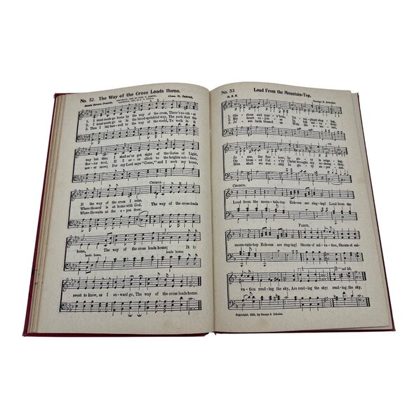 Wonderful Jesus & Other Songs 1927 Hymnal In Gipsy Smith Campaigns Red Cloth HC - Picture 5 of 8